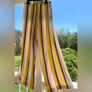 Wide leg dress pants